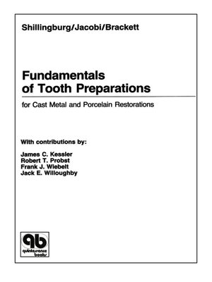 cover image of Fundamentals of Tooth Preparations for Cast Metal and Porcelain Restorations